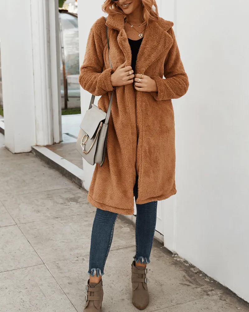 It's Cold Woolen Blend Coat